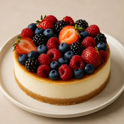 Orman Meyveli Cheesecake